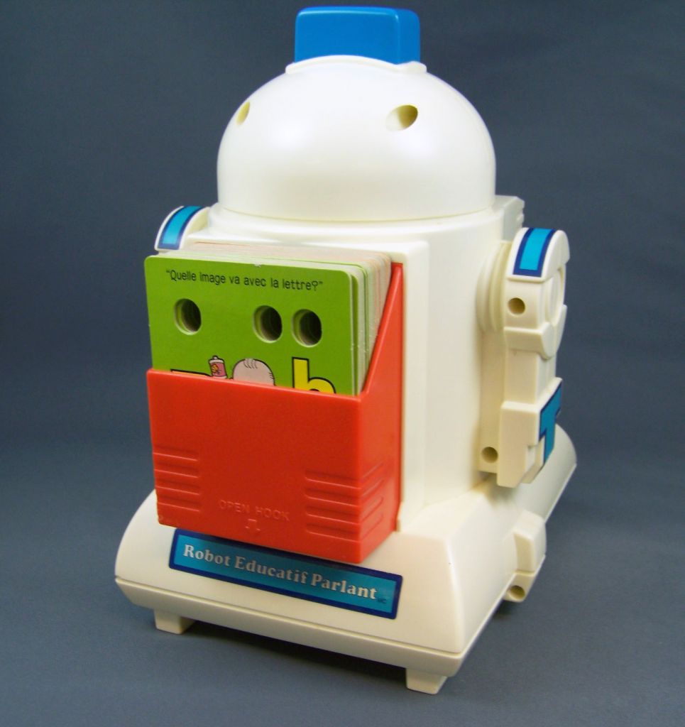 Jouet éducatif 'Robot éducatif parlant' - Tomy Prof 1988 - Label