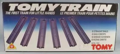 Tomy Train 1300 - 6 Rails Droits - Neuf Boite Scell�e