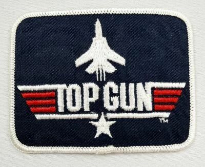 Top Gun - Embroidered Patch (USN Navy Fighter School Logo)