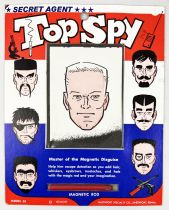 Top Spy (Secret Agent) - Smethport (1966) - Jeu de coiffure magnétique 