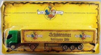 Top-Style Ho 1/87 Camion Renault Vert & Remorque Brasserie Sch�nramer Neuf Blister