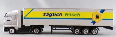 Top-Style Ho 1:87 Mercedes Benz Actros Grey Truck & T�glich Frisch Road Trailer