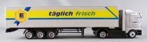 Top-Style Ho 1:87 Mercedes Benz Actros Grey Truck & T&auml;glich Frisch Road Trailer