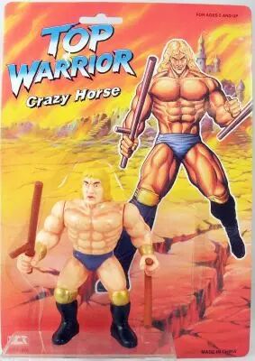 Top Warrior - Crazy Horse (loose avec cardback) - YCT-MCT 1993