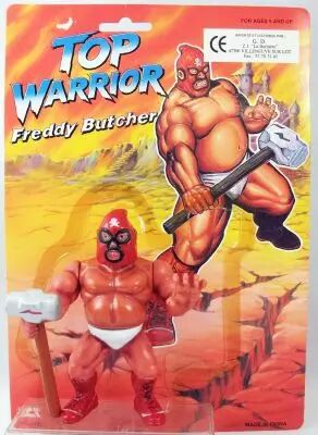 Top Warrior - Mad Tiger (loose avec cardback) - YCT-MCT 1993 3663441685358