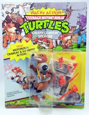 Tortues Ninja - 1989 - Wacky Action - Creepy Crawling Splinter