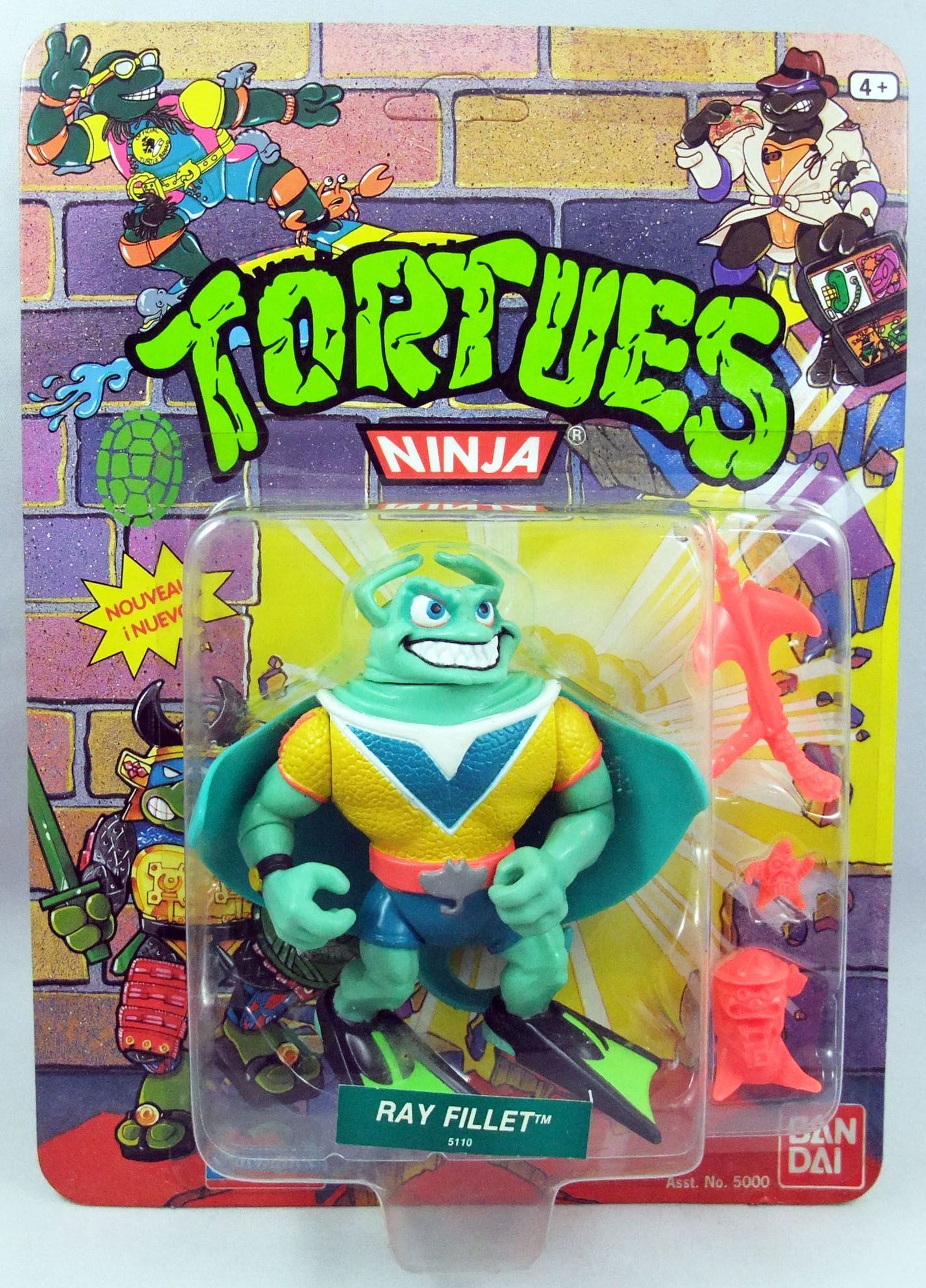 Tortue Ninja Figurine 2D – Capsule 50mm