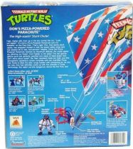 Tortues Ninja - 1992 - Don\'s Pizza-Powered Parachute avec Stunt Reptile Donatello