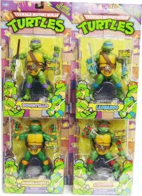 Tortues Ninja - 2012 - Classic Collection - Set des 4 Tortues : L�onardo, Raphael, Michelangelo, Donatello