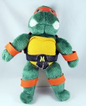 Tortues Ninja - Playmates 1989 - Peluche 35cm Michaelangelo