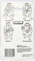 Tortues Ninja - Porte-clés - Michaelangelo - Liwaco 1991