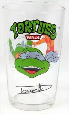 Tortues Ninja - Verre � moutarde Amora 1990 - Donatello Signature Portrait