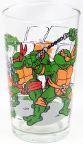 Tortues Ninja - Verre à moutarde Amora 1990 - L\'entrainement au dojo