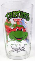 Tortues Ninja - Verre à moutarde Amora 1990 - Raphael Signature Portrait