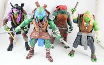 Tortues Ninja (Film 2014) - Set de 4 figurines 28cm : Leo, Mikey, Donnie, Raph