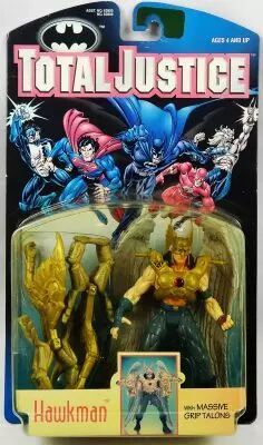 Figurine Kenner Total Justice – Hawkman, Neuve Sous Blister