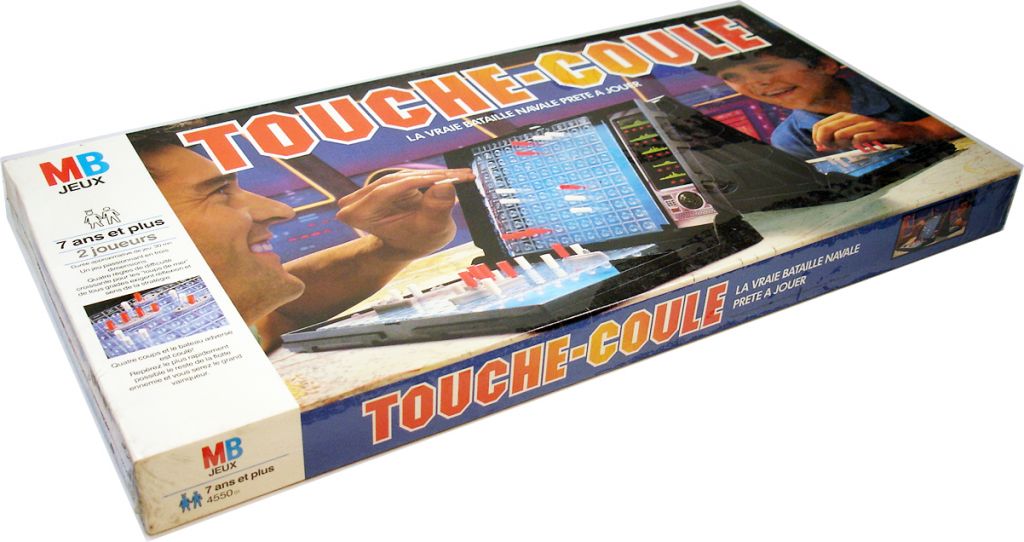 Touché-Coulé Bataille Navale - Jeu de société - MB Jeux 1986