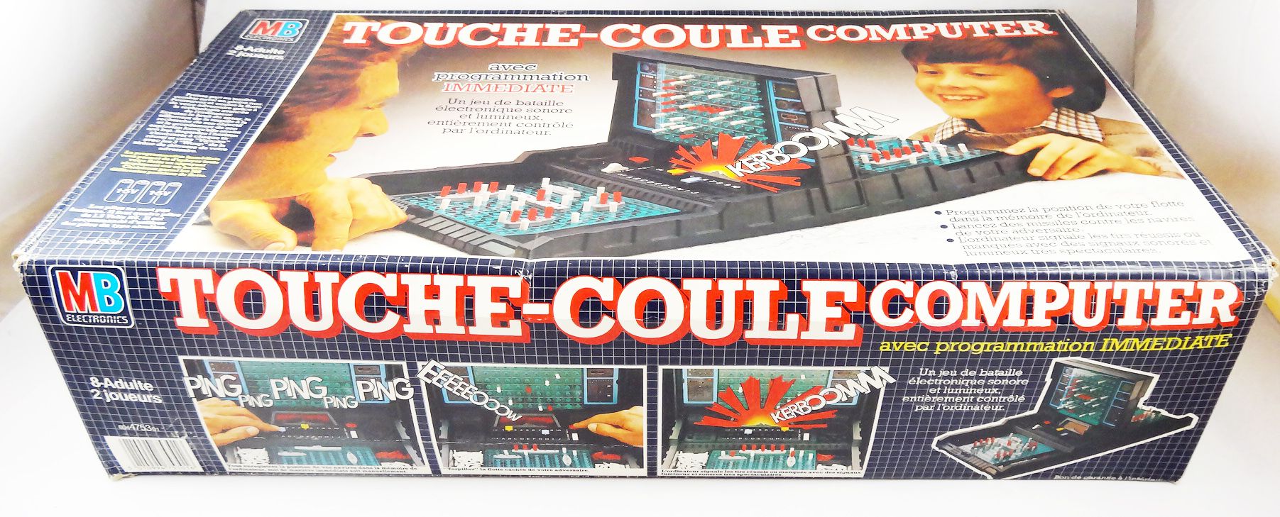 JEU BATAILLE NAVALE Électronique TOUCHE-COULE - MB 1977 EUR 50,00 -  PicClick FR