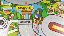 Tour de France Cyclist - MB Board Game 1977