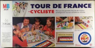 Tour de France Cycliste - Jeu Plateau Soci�t� MB 1977