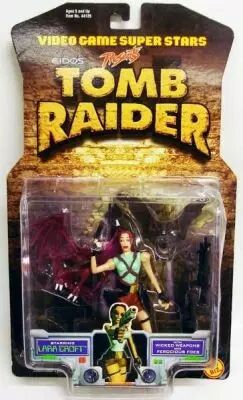 Toy Biz - Tomb Raider -  5\'\' figure - Lara Croft