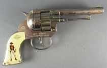 Toy Metal Cap Gun Firecracker Pistol - Pecos Bill 12 - MMM Mondial