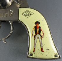 Toy Metal Cap Gun Firecracker Pistol - Pecos Bill 12 - MMM Mondial