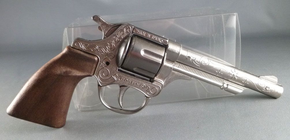 Pistolet revolver à amorces GONHER MADE IN SPAIN GS-8 - Jouets