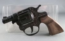 Toy Metal Cap Gun Police Firecracker pistol N° 73 - Gonher Spain