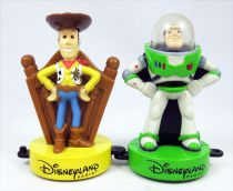 Toy Story - Disneyland Paris - Figurines sur socles 9cm Woody & Buzz L\'Eclair