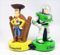 Toy Story - Disneyland Paris - Figurines sur socles 9cm Woody & Buzz L\'Eclair