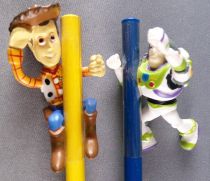 Toy Story - Figurines Pvc sur Crayon Graphite - Woody & Buzz l\'Eclair