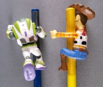 Toy Story - Figurines Pvc sur Crayon Graphite - Woody & Buzz l\'Eclair
