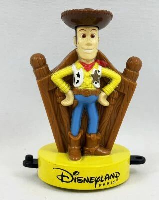 Toy Story - McDonalde\'s / Disneyland Paris - Figurine (Tampon Encreur) 9cm Woody 