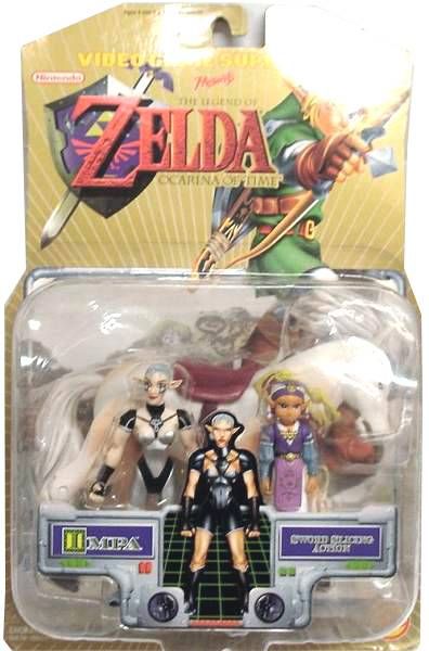 IMPA Legend of Zelda Ocarina of Time-Action Figures- Toy Biz 2001 New &  Sealed!