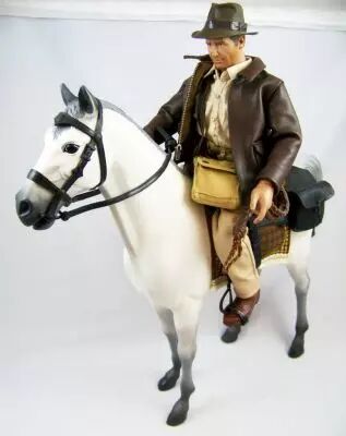 Toys Mac Coy - Indiana Jones et son Pur-sang Arabe (30cm - 1-6�me) 01
