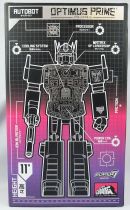 Transformers - Super7 - Figurine 28cm Super Cyborg - Optimus Prime \ Shattered Glass Purple\ 