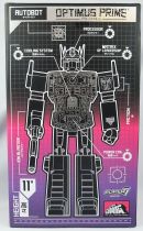 Transformers - Super7 - Super Cyborg 11\  Figure - Optimus Prime \ Shattered Glass Purple\ 