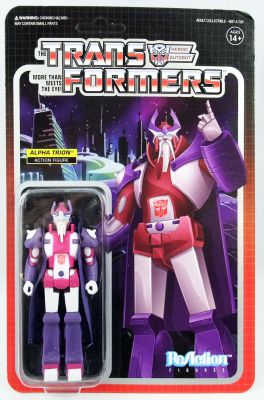 Official Transformers Super7 Reaction Figure Wave 2 Alpha Trion for sale online 