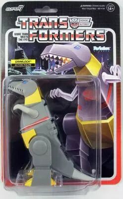 Transformers - Super7 ReAction Figure - Grimlock Dinobot
