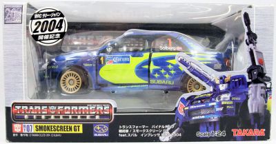人気ショップ Transformers Binaltech - Takara - Smokescreen GT (Impreza ミニカー