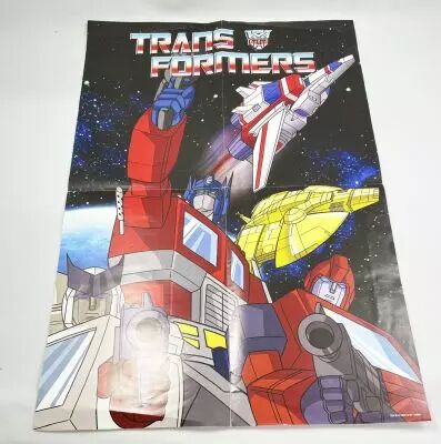 Transformers D�clic Images Promotional Poster 2004 (58x38cm) - Optimus Prime, Ratchet & Ironhide