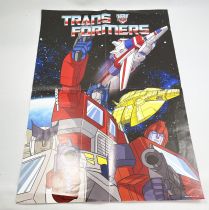 Transformers Déclic Images Promotional Poster 2004 (58x38cm) - Optimus Prime, Ratchet & Ironhide