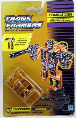 Transformers G1 - Combaticon - Swindle (neuf sous blister)