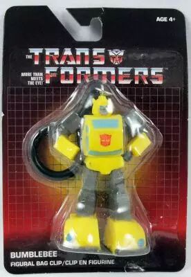 Transformers G1 - Figurine Clip porte-cl� 7cm - Bumblebee