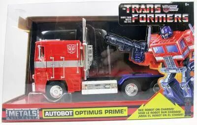 Transformers G1 - Jada - Autobot Optimus Prime - vehicule metal 1:24�me