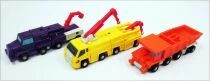Transformers G1 - Micromasters Constructor Squad : Stonecruncher, Excavator, Sledge, Hammer, Grit, Knockout (loose)