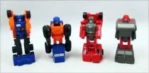 Transformers G1 - Micromasters Off-Road Patrol : Powertrain, Highjump, Mudslinger, Tote (loose)