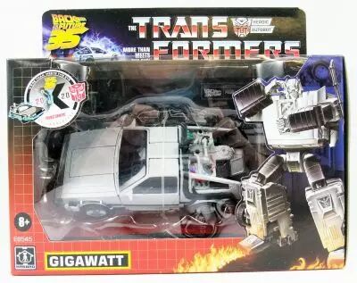 Transformers G1 Exclusive - Autobot Delorean Gigawatt (Retour vers le Futur 35�me Anniversaire)