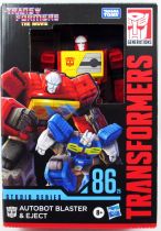 Transformers Generations - Studio Series \'86 Movie Autobot Blaster & Eject